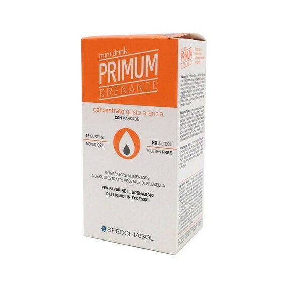 Premum Drenante Concentrato Mini Drink 15 Bustine Gusto Arancia | Acquista Online su Farmaclick
