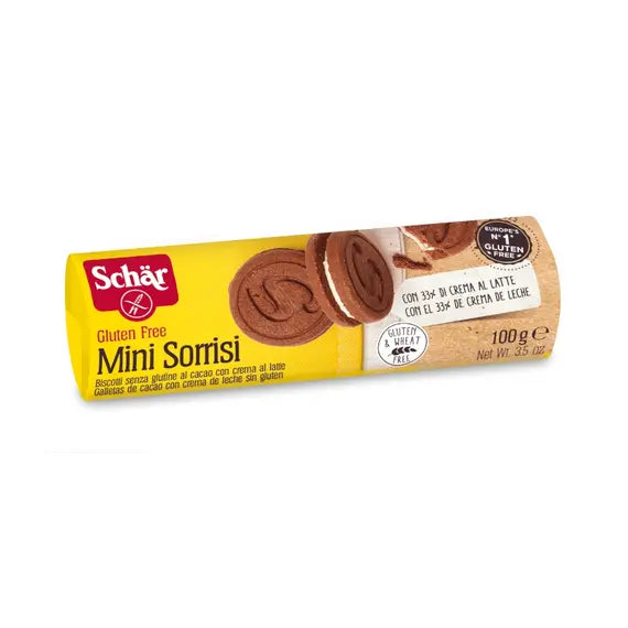 Schar Mini Sorrisi Biscotti Senza Glutine 100 G | Acquista Online su Farmaclick