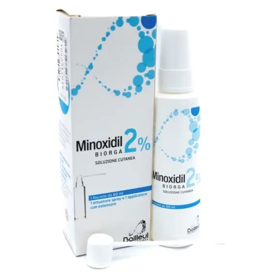 Minoxidil Biorga Soluzione Cutanea 2% Flaconcino da 60 Ml | Acquista Online su Farmaclick
