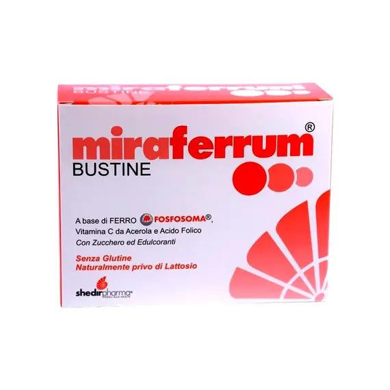 Miraferrum Integratore Alimentare Ferro 20 Bustine | Acquista Online su Farmaclick