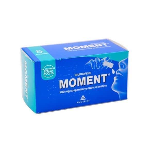 Moment 200 Mg Sospensione Orale 8 Bustine | Acquista Online su Farmaclick