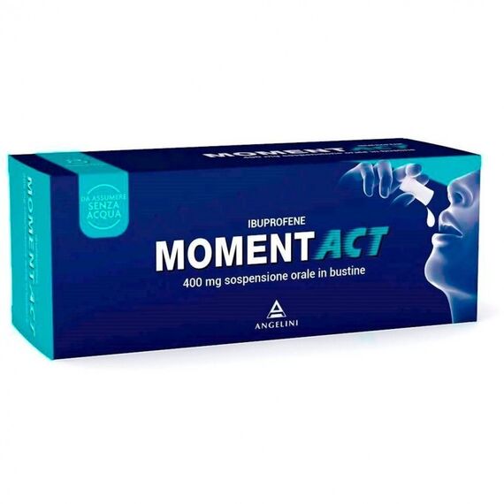 Moment Act 400 Mg Sospensione Orale 8 Bustine | Acquista Online su Farmaclick