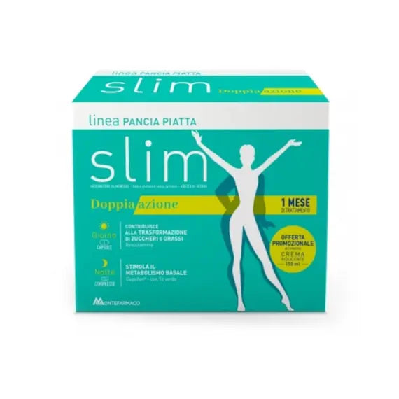 Pancia Piatta Slim Doppia Azione 1 Mese di Trattamento | Acquista Online su Farmaclick