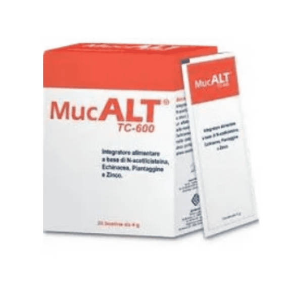Mucalt Tc-600 20 Bustine da 4 G | Acquista Online su Farmaclick