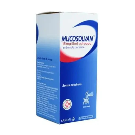 Mucosolvan Sciroppo Ambroxolo Aroma Frutti di Bosco 200ml | Acquista Online su Farmaclick