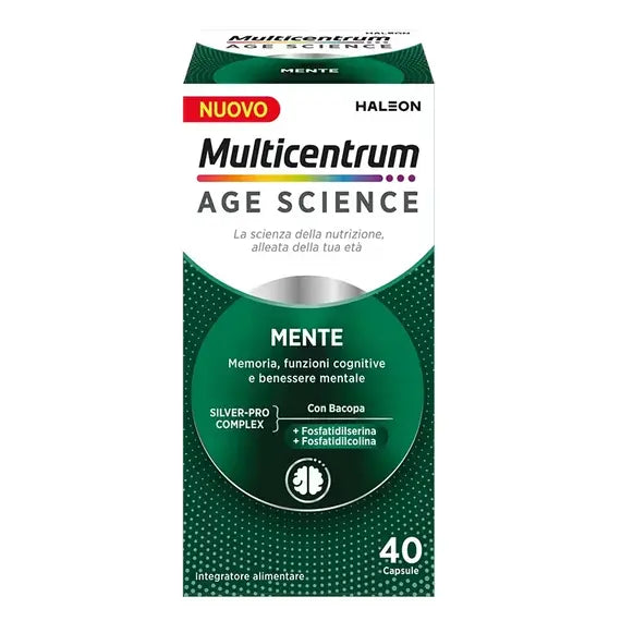 Multicentrum Age Science Mente 40 Capsule | Acquista Online su Farmaclick
