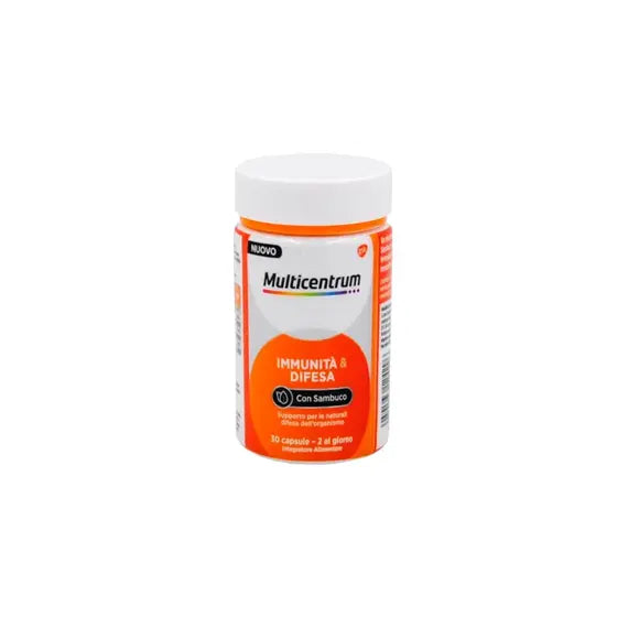 Multicentrum Immunitã & Difesa con Sambuco Integratore Alimentare per le Difese Immunitarie 30 Compresse | Acquista Online su Farmaclick