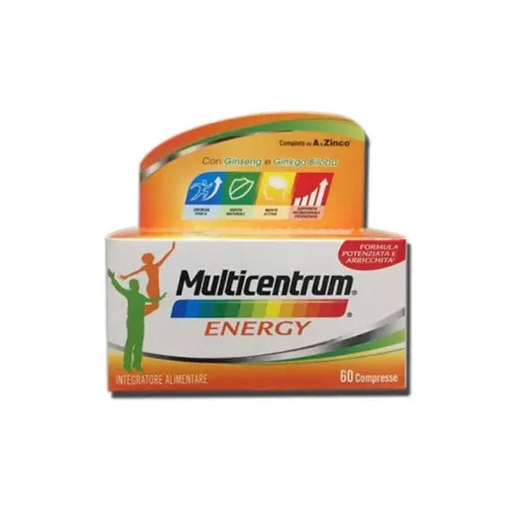 Multicentrum Energy Integratore Alimentare 60 Compresse | Acquista Online su Farmaclick