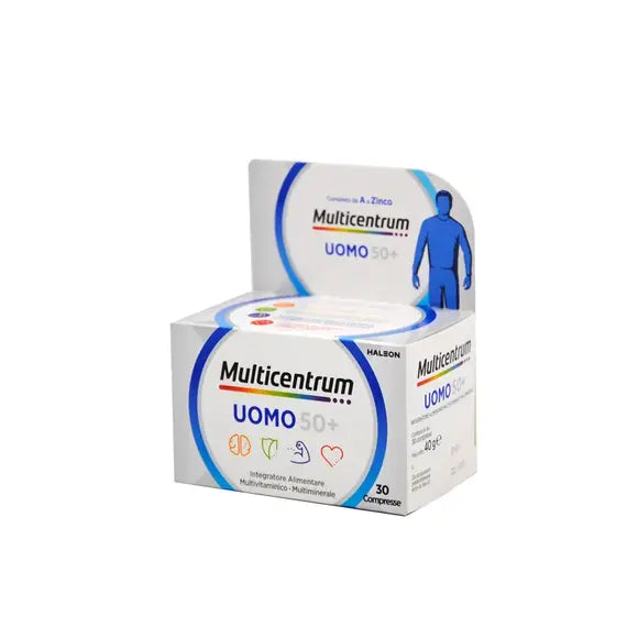 Multicentrum Uomo 50+ 30 Compresse | Acquista Online su Farmaclick