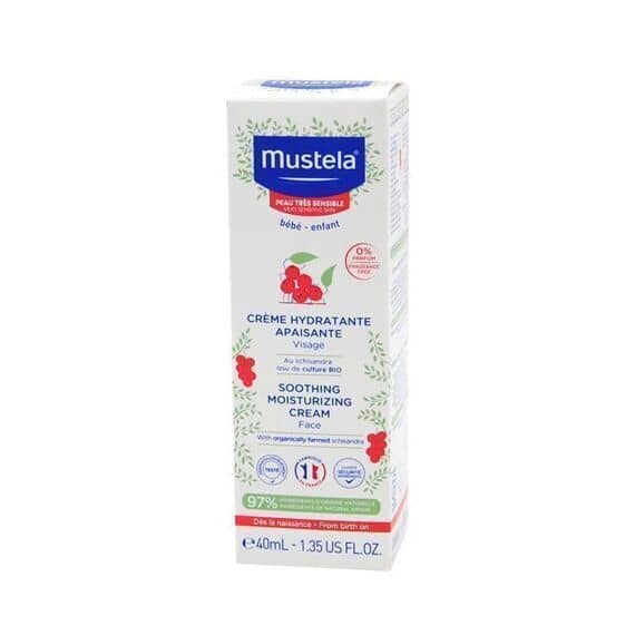 Mustela Crema Idratante Lenitiva Viso Pelle Ipersensibile 40ml | Acquista Online su Farmaclick
