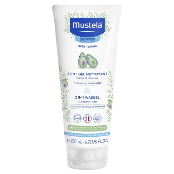 Mustela Bebã¨ 2 in 1 Gel Detergente Corpo e Capelli 200 Ml | Acquista Online su Farmaclick