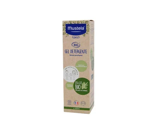 Mustela Familie Bio Waschgel mit Olivenöl 400ml
