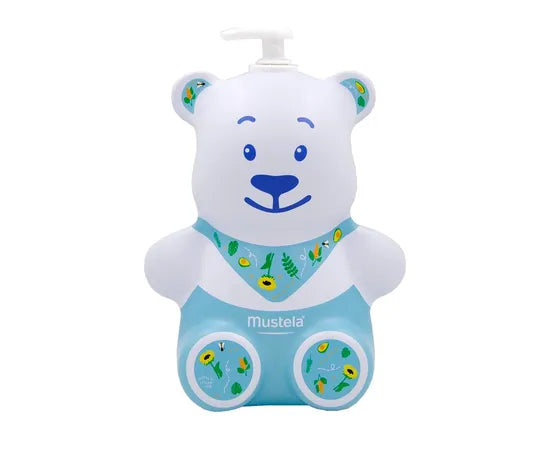 Mustela Copriflacone Orsetto + Detergente Delicato 500 Ml