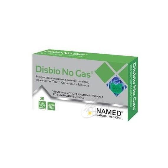 Named Disbio No Gas Integratore per i Gas Intestinali 30 Compresse | Acquista Online su Farmaclick