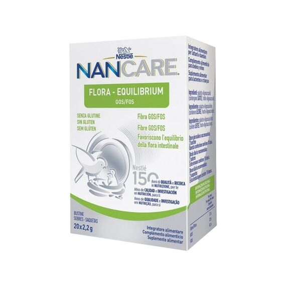 Nancare Flora Equilibrium Gos Fos Integratore per la Flora Intestinale 20 Bustine | Acquista Online su Farmaclick