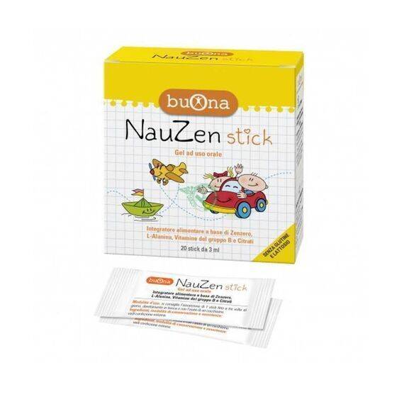 Nauzen Stick Integratore per Bambini Contro la Nausea 20 Stick | Acquista Online su Farmaclick