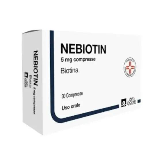 Nebiotin 5 Mg Compresse di Biotina | Acquista Online su Farmaclick