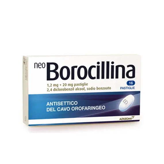 Neo Borocillina Antisettico del Cavo Orofaringeo 16 Pastiglie | Acquista Online su Farmaclick