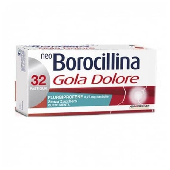 Neo Borocillina Gola Dolore 32 Pastiglie Gusto Menta | Acquista Online su Farmaclick