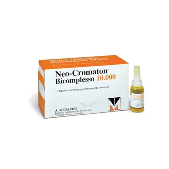 Neocromaton Bicomplesso 10.000*orale Soluz 10 Flaconcini 15ml | Acquista Online su Farmaclick