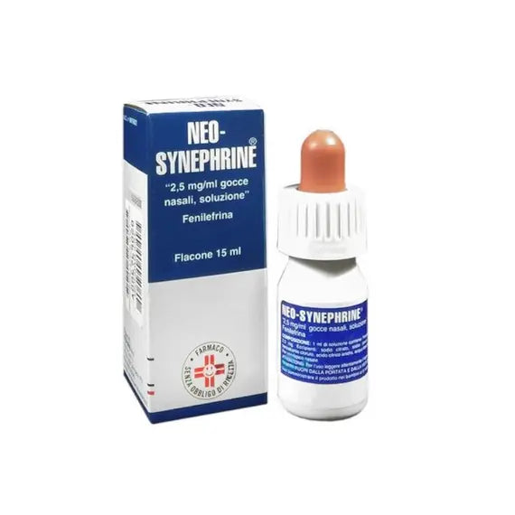 Neosynephrine Gocce Nasali Decongestionanti 2.5 Mg/ml Fenilefrina 15 Ml | Acquista Online su Farmaclick