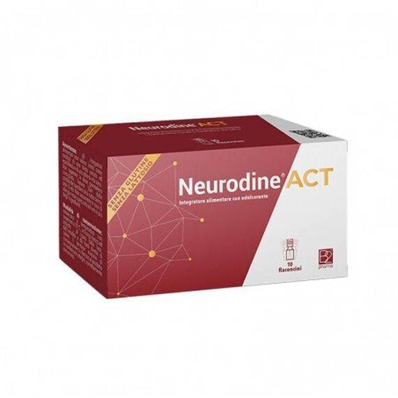Neurodine Act Integratore per il Sistema Nervoso 10 Flaconcini | Acquista Online su Farmaclick