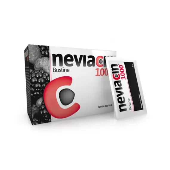 Neviacin 1000 Integratore Alimentare per il Sistema Immunitario 20 Bustine | Acquista Online su Farmaclick