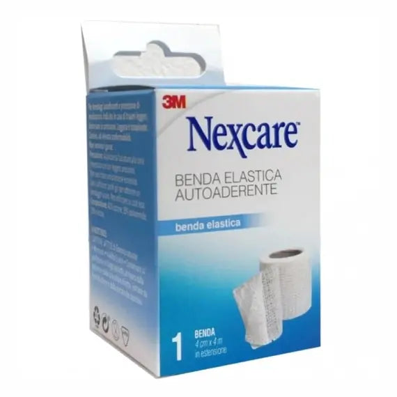 Benda Elastica Autoadesiva Nexcare Cm4x4 M 3m | Acquista Online su Farmaclick