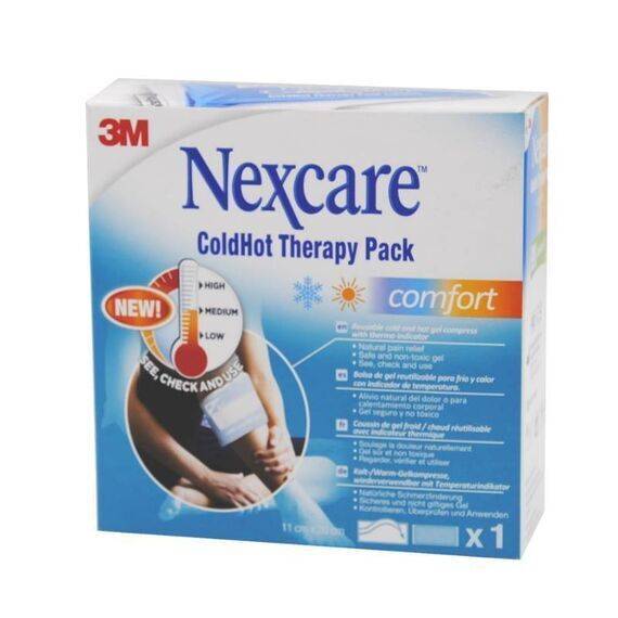 Nexcare Cold Hot Therapy Pack Comfort Cuscinetto Caldo Freddo Contro il Dolore 1 Cuscinetto 11x26cm 3m | Acquista Online su Farmaclick