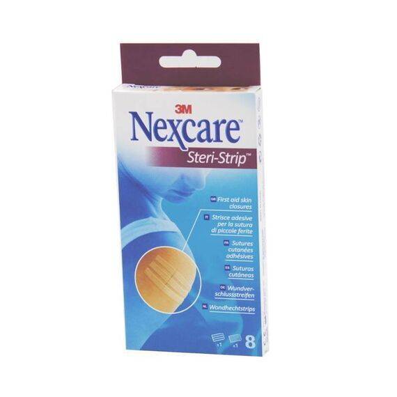Nexcare Steri-strip Strisce Adesive per la Sutura di Piccole Ferite 8 Strisce 3m | Acquista Online su Farmaclick