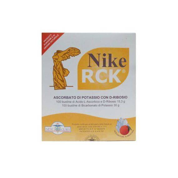 Nike Rck Ascorbato di Potassio e Ribosio 100 Bustine | Acquista Online su Farmaclick