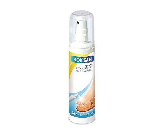 Nok San Spray Deodorante Per Piedi E Scarpe 100Ml