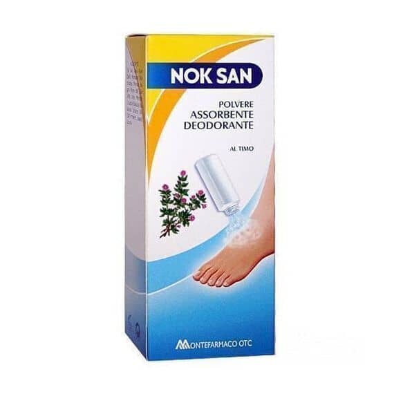 Nok San Polvere Assorbente Deodorante Al Timo 75g | Acquista Online su Farmaclick