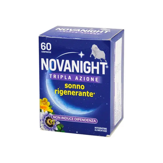 Novanight Tripla Azione Sonno Rigenerante 60 Compresse | Acquista Online su Farmaclick