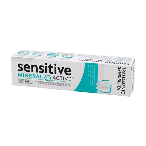 Mentadent Sensitive Mineral Active Trattamento Sensibilitã Dentifricio 75 Ml | Acquista Online su Farmaclick