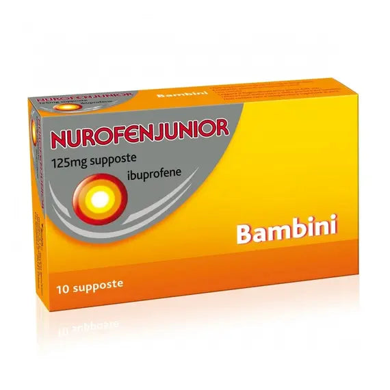 Nurofen Junior Ibuprofene 125 Mg 10 Supposte | Acquista Online su Farmaclick