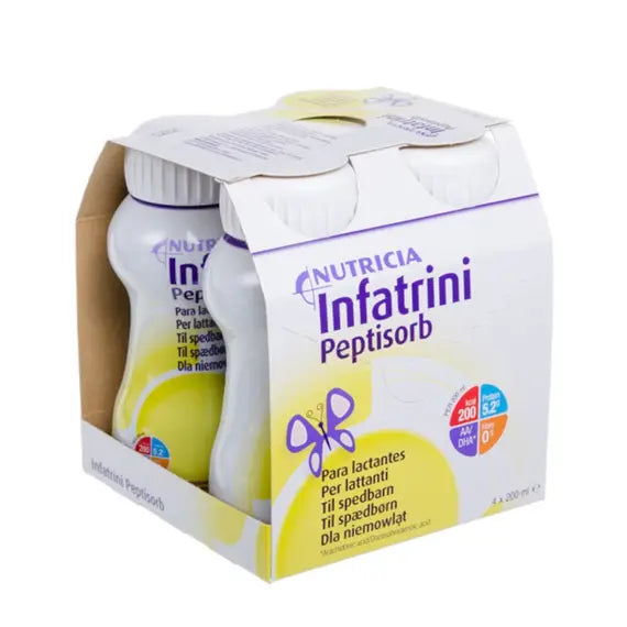 Nutricia Infatrini Peptisorb Integratore Alimentare per Lattanti 4 X 200 Ml | Acquista Online su Farmaclick