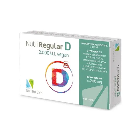 Nutriregular D 2000ui Vegan 60compresse | Acquista Online su Farmaclick