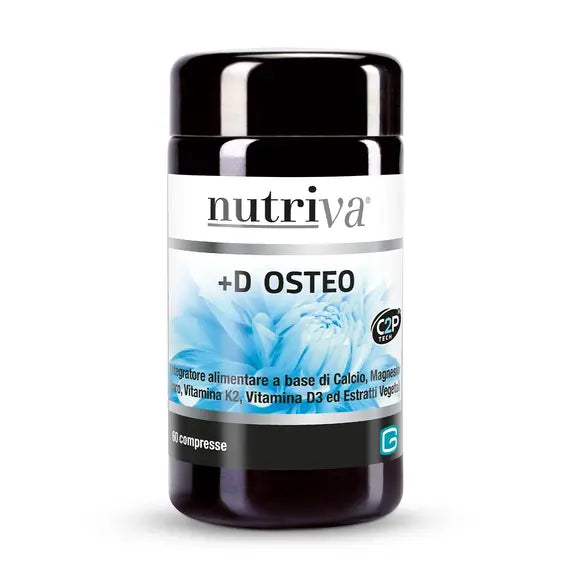 Nutriva +d Osteo 60 Compresse Calcio e Vitamina D | Acquista Online su Farmaclick