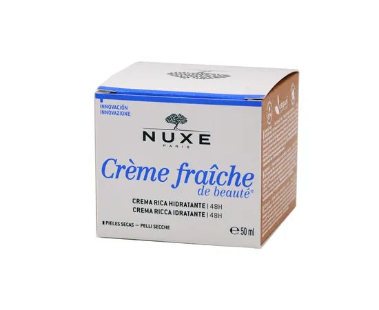 Nuxe Crème Fraîche de Beauté Reichhaltige Feuchtigkeitscreme für trockene Haut 50 ml