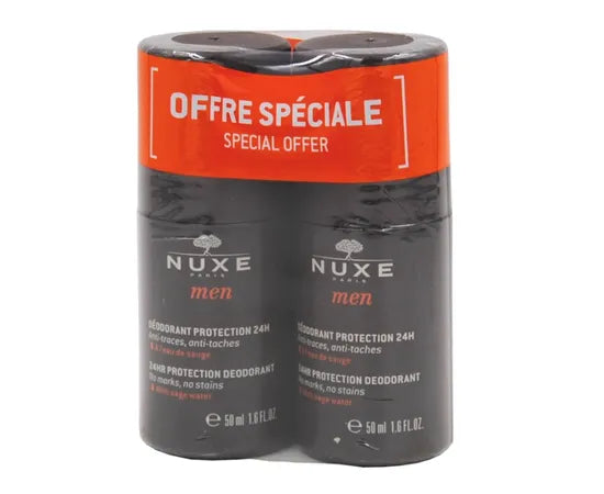 Nuxe Men Duo 24-Stunden-Deodorant Schutz 50+50 ml