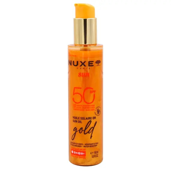 Nuxe Sun 50 Spf Olio Solare Gold 150 Ml | Acquista Online su Farmaclick