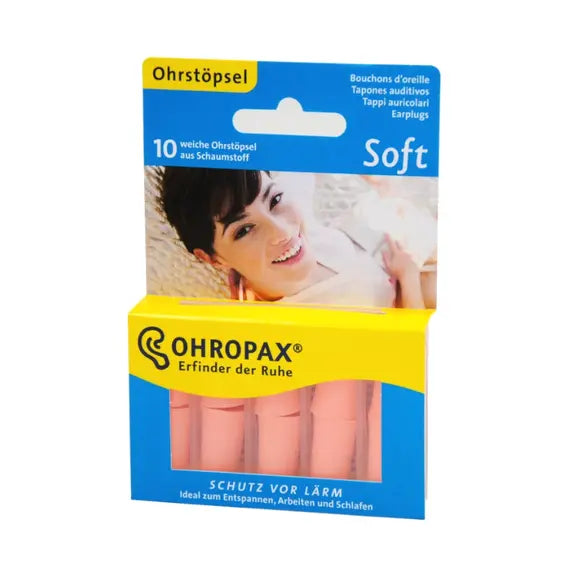 Ohropax Tappi Auricolari Soft in Schiuma Espansa 10 Tappi | Acquista Online su Farmaclick