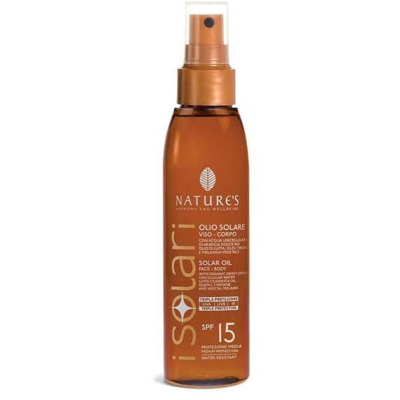 Solari Nature's Olio Sol Spf15 | Acquista Online su Farmaclick
