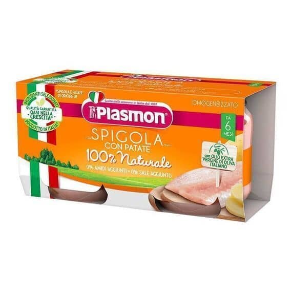 Plasmon Omogeneizzato Al Filetto di Spigola 2x80g | Acquista Online su Farmaclick
