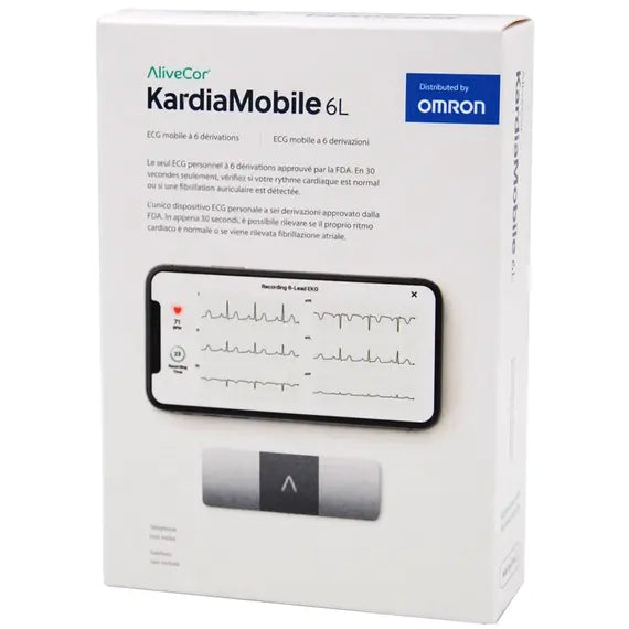 Alivecor Kardia Mobile 6l Ecg Mobile a 6 Derivazioni | Acquista Online su Farmaclick