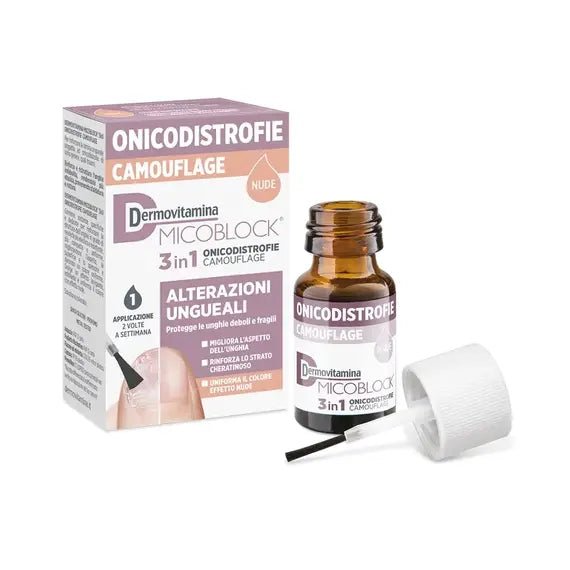 Dermovitamina Micoblock 3 in 1 Onicodistrofie Camouflage Alterazioni Ungueali 8 Ml | Acquista Online su Farmaclick