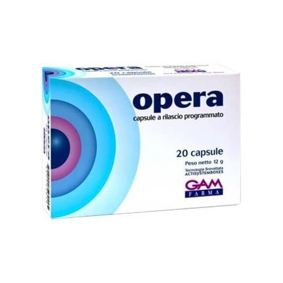Opera 20 Capsule | Acquista Online su Farmaclick