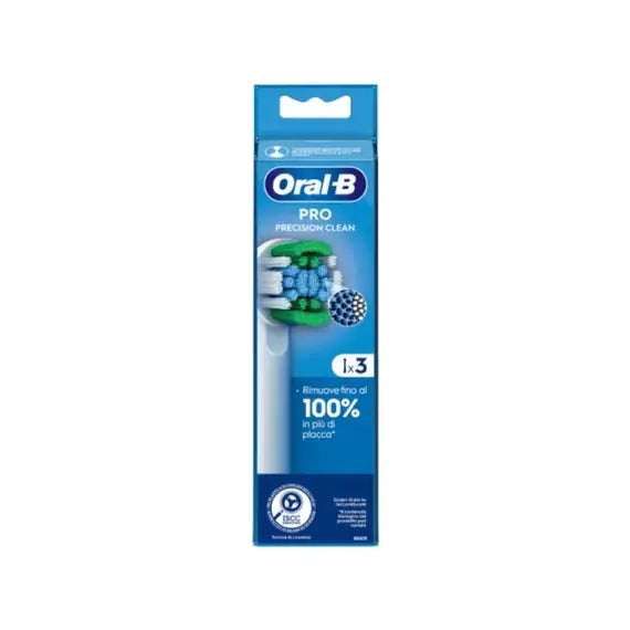 Oral-b Testine di Ricambio Eb20 Precision Clean 3 Testine | Acquista Online su Farmaclick
