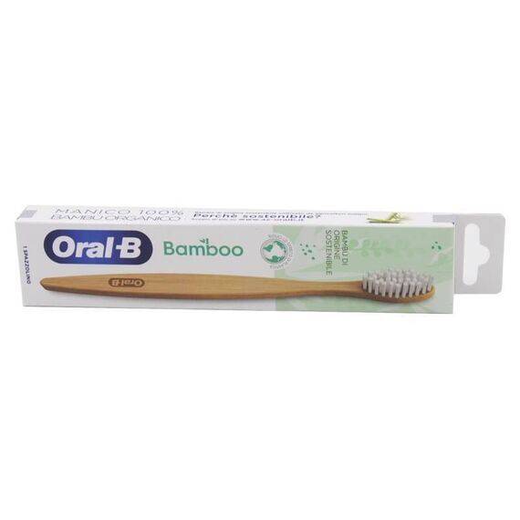 Oral-b Bamboo Spazzolino Manuale in Bamboo di Origine Sostenibile | Acquista Online su Farmaclick